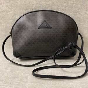 VTG Liz Claiborne Black & Grey Crossbody Purse Bag pocketbook